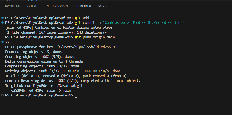 Commit en Desaf-o6